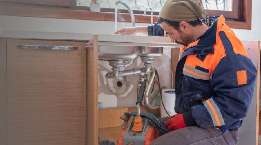 Local sewer line repair in Chignik, AK